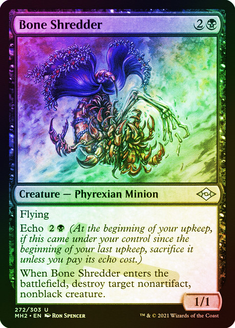 Bone Shredder (Foil Etched)\nModern Horizons 2 - Foil Etched\nSingle\nMagic The Gathering