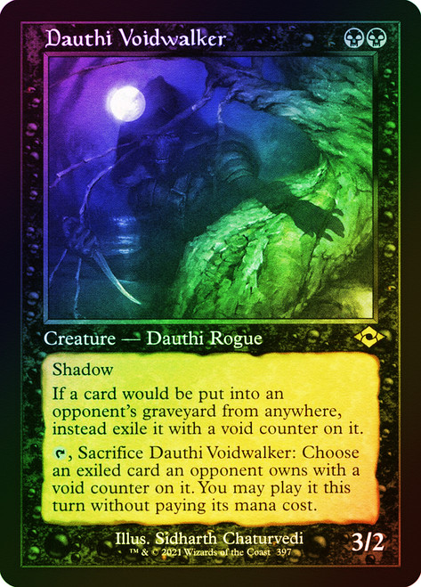 ダウスィーの虚空歩き　プロモFOIL Dauthi Voidwalker 日)ダウスィーの虚空歩き / Dauthi Voidwalker【PRM】 【Foil