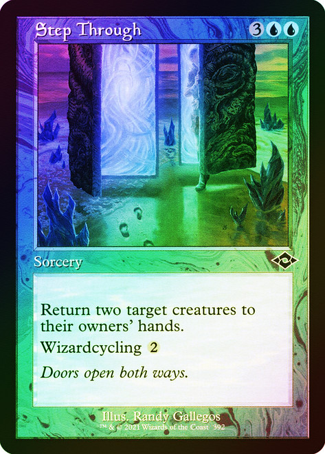 Step Through (Retro Frame) (Foil Etched)\nModern Horizons 2 - Foil Etched\nSingle\nMagic The Gathering