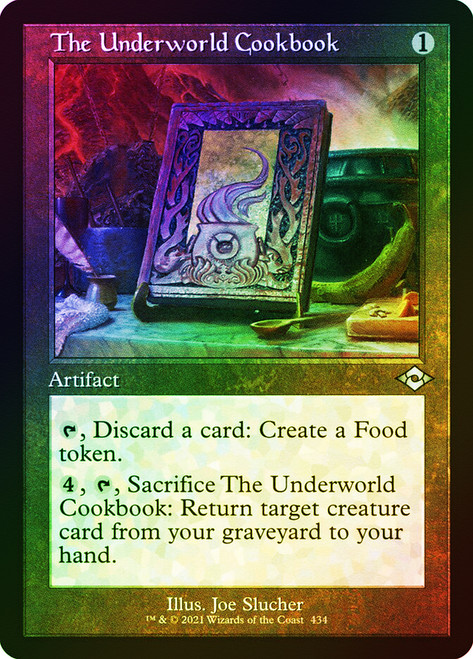 The Underworld Cookbook (Retro Frame) (Foil Etched)\nModern Horizons 2 - Foil Etched\nSingle\nMagic The Gathering
