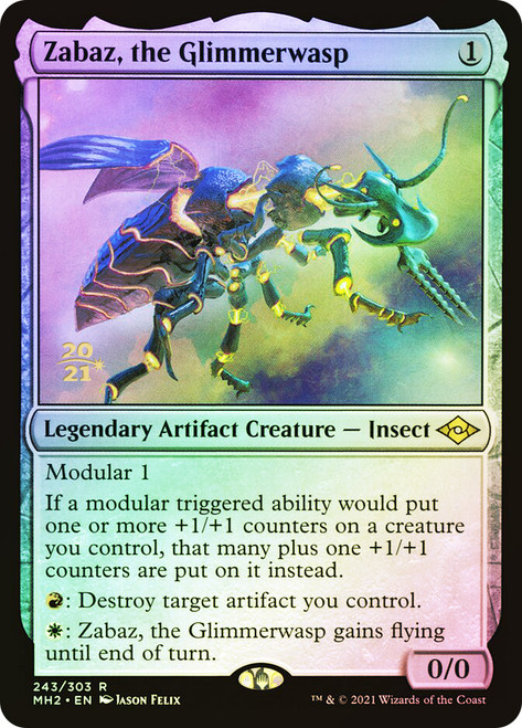 Zabaz, the Glimmerwasp | Modern Horizons 2 | Star City Games
