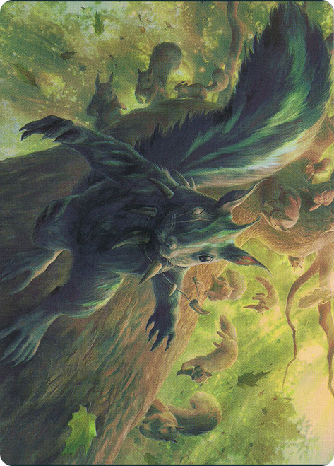 {Chatterfang, Squirrel General Art Card} (#68)\nArt Series\nSingle\nMagic The Gathering