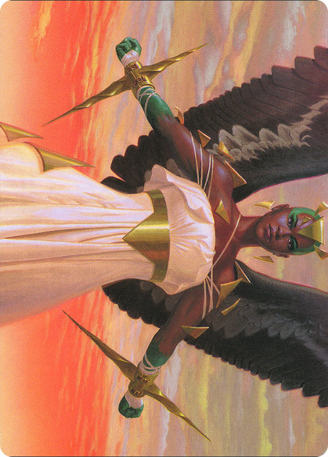 {Glorious Enforcer Art Card}\nArt Series\nSingle\nMagic The Gathering