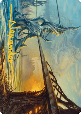 {Razortide Bridge Art Card} (Signed)
Art Series
Single
Magic The Gathering