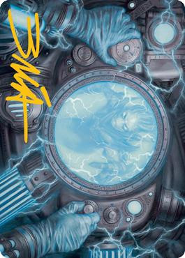 {Recalibrate Art Card} (Signed)
Art Series
Single
Magic The Gathering