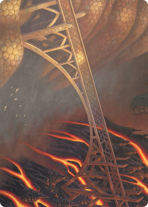 {Rustvale Bridge Art Card}\nArt Series\nSingle\nMagic The Gathering