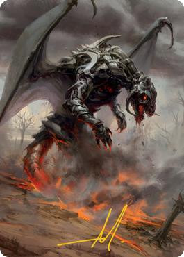 {Scion of Draco Art Card} (Signed)
Art Series
Single
Magic The Gathering