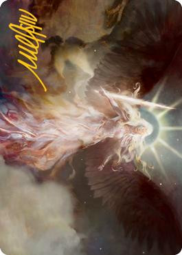 {Serra's Emissary Art Card} (Signed)
Art Series
Single
Magic The Gathering