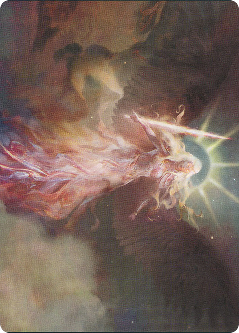 {Serra's Emissary Art Card}\nArt Series\nSingle\nMagic The Gathering