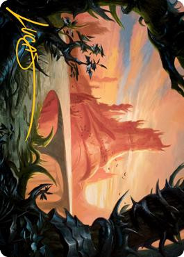 {Slagwoods Bridge Art Card} (Signed)
Art Series
Single
Magic The Gathering