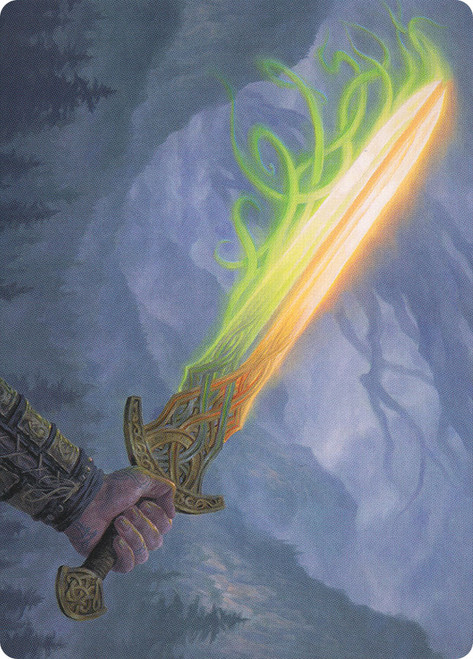 {Sword of Hearth and Home Art Card}\nArt Series\nSingle\nMagic The Gathering