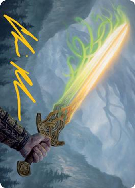 Herugrim, Sword of Rohan - Sword of Hearth and Home - Borderless - Magic  Singles » Lord of the Rings Sets » Lord of the Rings: CMD - Discordia Games