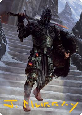 {Dakkon, Shadow Slayer Art Card} (#49) (Signed)
Art Series
Single
Magic The Gathering