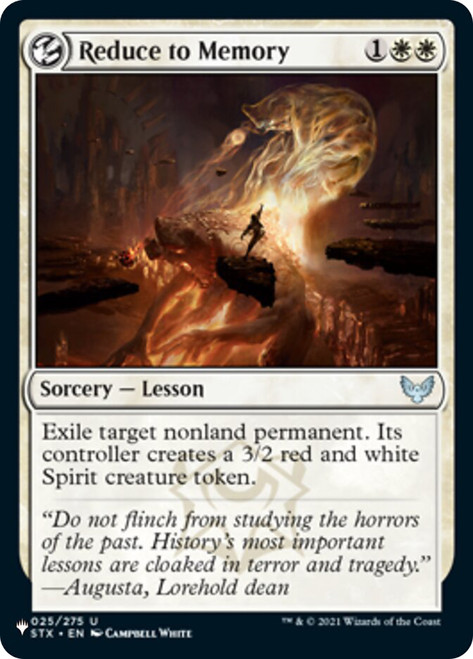 Reduce to Memory | Strixhaven: School of Mages | Star City Games