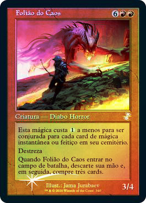 Bedlam Reveler
Time Spiral Remastered - Timeshifted - Portuguese
Single
Magic The Gathering