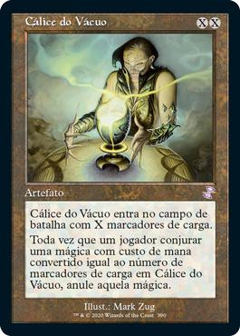 Chalice of the Void
Time Spiral Remastered - Timeshifted - Portuguese
Single
Magic The Gathering