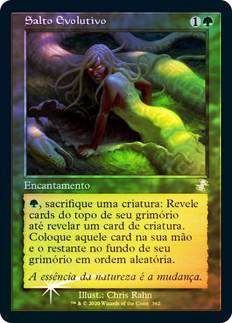 Evolutionary Leap
Time Spiral Remastered - Timeshifted - Portuguese
Single
Magic The Gathering