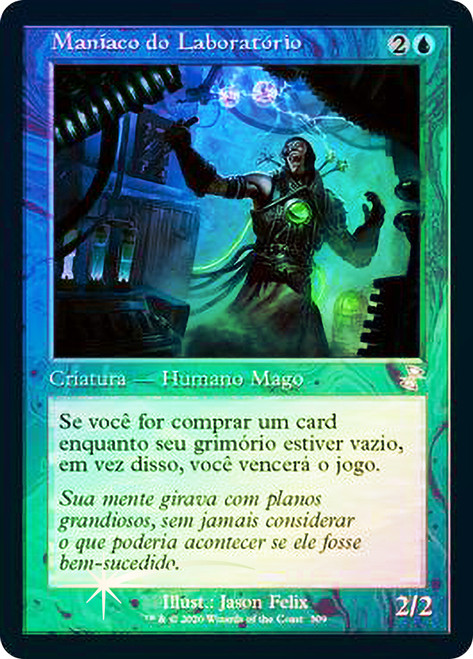 Laboratory Maniac
Time Spiral Remastered - Timeshifted - Portuguese
Single
Magic The Gathering