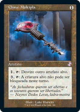 Manifold Key
Time Spiral Remastered - Timeshifted - Portuguese
Single
Magic The Gathering