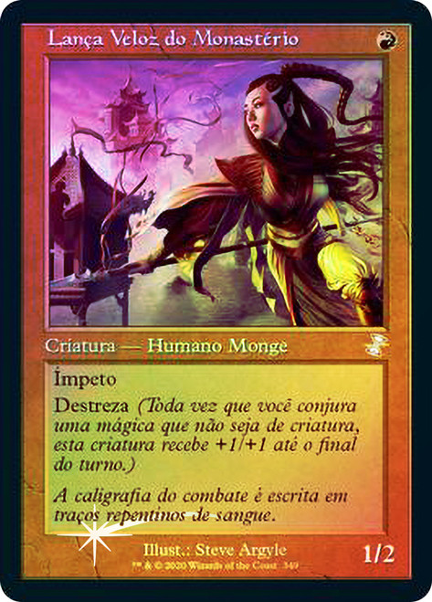 Monastery Swiftspear
Time Spiral Remastered - Timeshifted - Portuguese
Single
Magic The Gathering