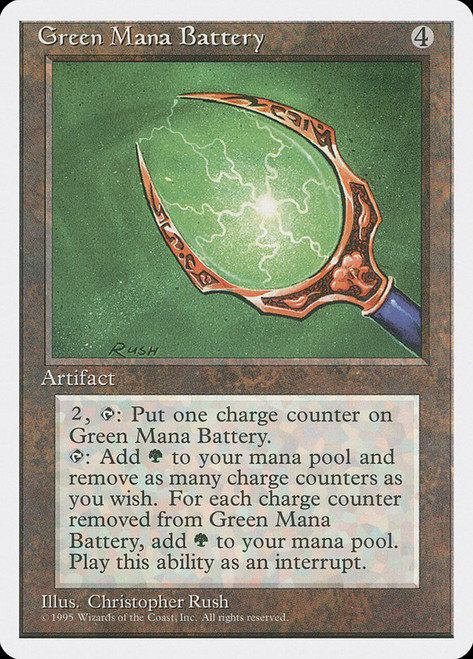 Blue Mana Battery | 4th Edition | Star City Games