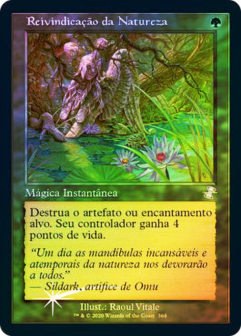 Nature's Claim
Time Spiral Remastered - Timeshifted - Portuguese
Single
Magic The Gathering