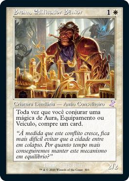 Sram, Senior Edificer
Time Spiral Remastered - Timeshifted - Portuguese
Single
Magic The Gathering