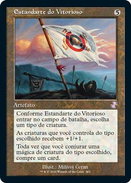 Vanquisher's Banner
Time Spiral Remastered - Timeshifted - Portuguese
Single
Magic The Gathering