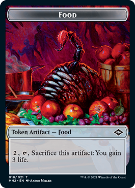 {Food Token} (#18)\nModern Horizons 2\nSingle\nMagic The Gathering
