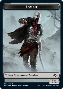 {Zombie Token}\nModern Horizons 2\nSingle\nMagic The Gathering