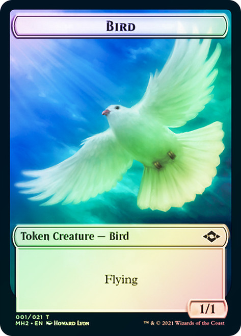 {Bird Token} // {Food Token} (#18)\nModern Horizons 2\nSingle\nMagic The Gathering