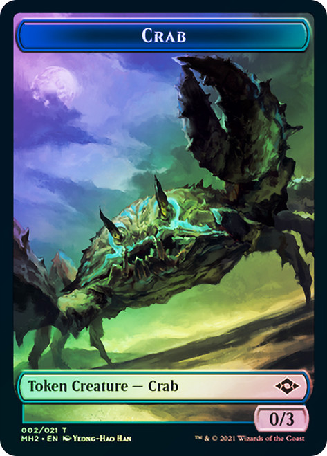 {Crab Token} // {Food Token} (#18)\nModern Horizons 2\nSingle\nMagic The Gathering