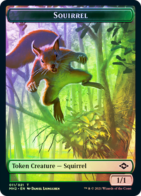 {Squirrel Token} // {Thopter Token}\nModern Horizons 2\nSingle\nMagic The Gathering
