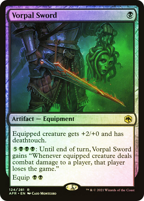 Vorpal Sword\nAdventures in the Forgotten Realms\nSingle\nMagic The Gathering