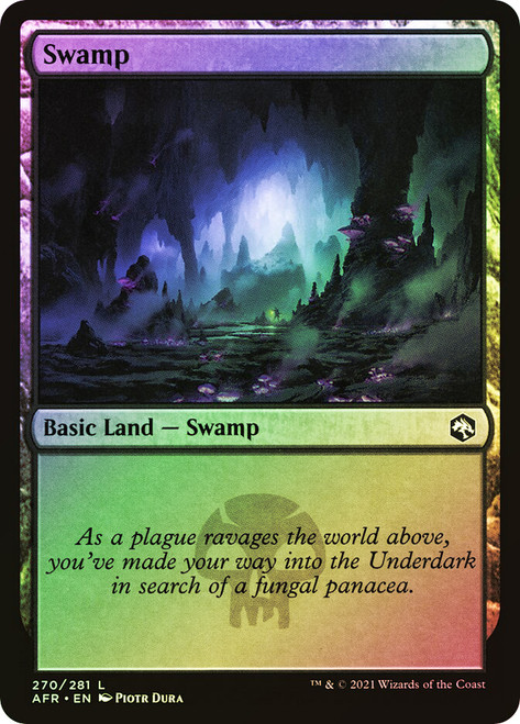 Swamp (#270)\nAdventures in the Forgotten Realms\nSingle\nMagic The Gathering
