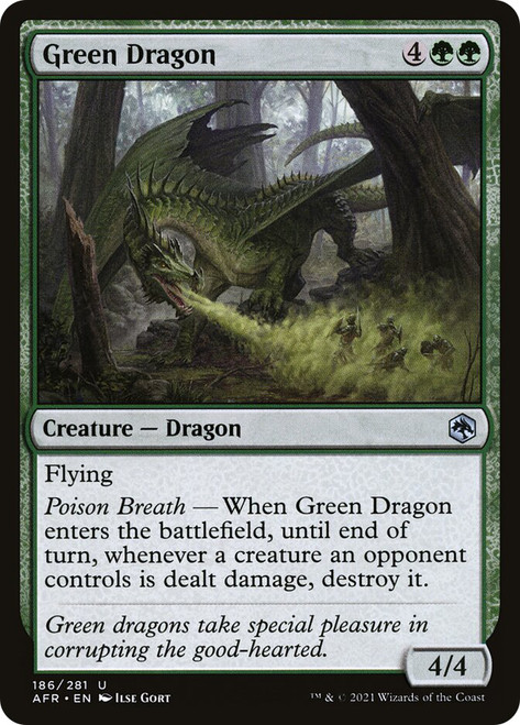 Green Dragon\nAdventures in the Forgotten Realms\nSingle\nMagic The Gathering