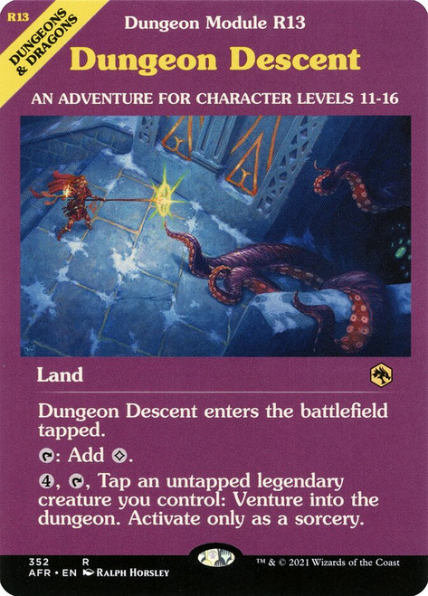 Dungeon Descent (Showcase)\nAdventures in the Forgotten Realms - Variants\nSingle\nMagic The Gathering
