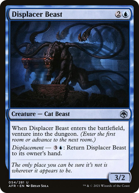 Displacer Beast\nAdventures in the Forgotten Realms\nSingle\nMagic The Gathering