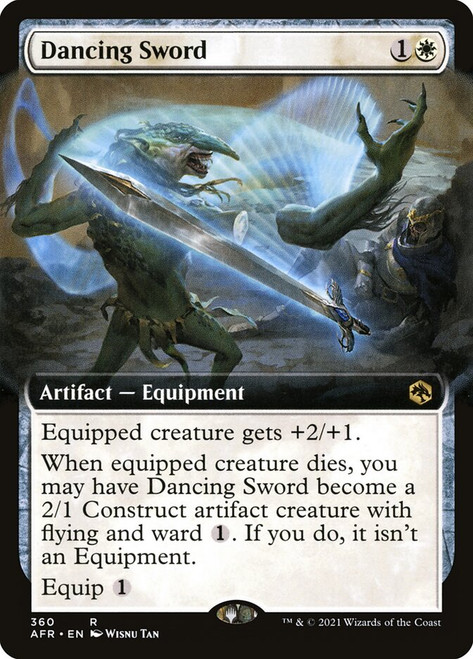 Dancing Sword (Extended Art)\nAdventures in the Forgotten Realms - Variants\nSingle\nMagic The Gathering