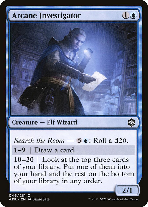 Arcane Investigator\nAdventures in the Forgotten Realms\nSingle\nMagic The Gathering