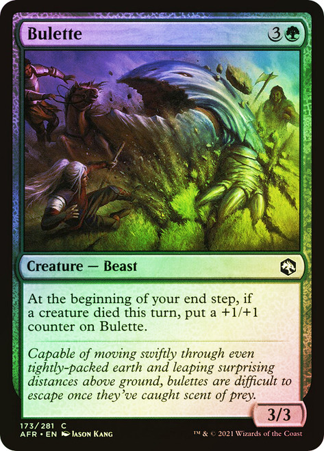 Bulette\nAdventures in the Forgotten Realms\nSingle\nMagic The Gathering