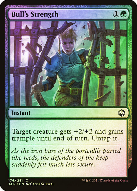Bull's Strength\nAdventures in the Forgotten Realms\nSingle\nMagic The Gathering