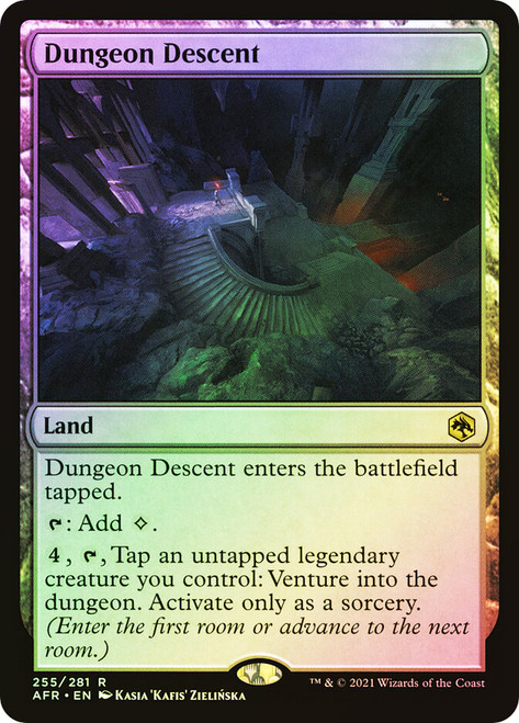 Dungeon Descent\nAdventures in the Forgotten Realms\nSingle\nMagic The Gathering