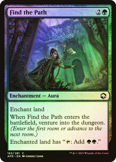 Find the Path\nAdventures in the Forgotten Realms\nSingle\nMagic The Gathering