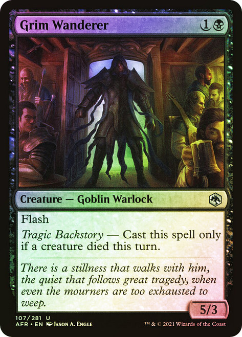 Grim Wanderer\nAdventures in the Forgotten Realms\nSingle\nMagic The Gathering
