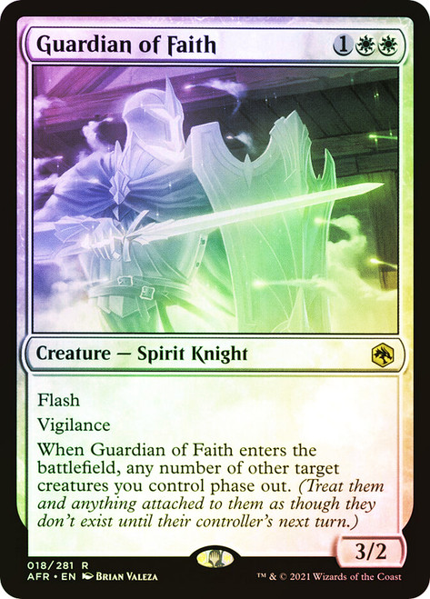 Guardian of Faith\nAdventures in the Forgotten Realms\nSingle\nMagic The Gathering