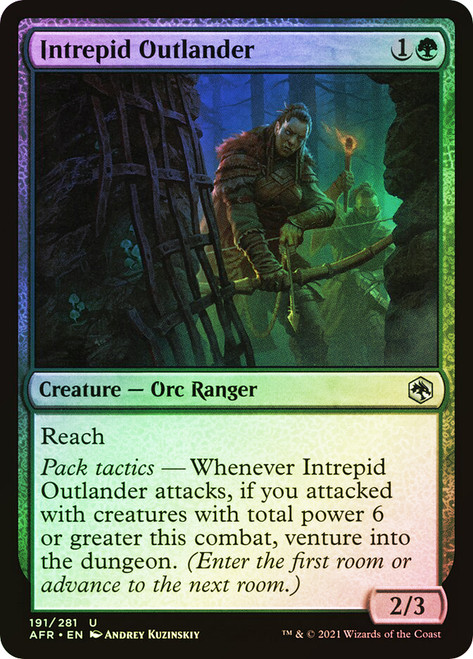 Intrepid Outlander\nAdventures in the Forgotten Realms\nSingle\nMagic The Gathering