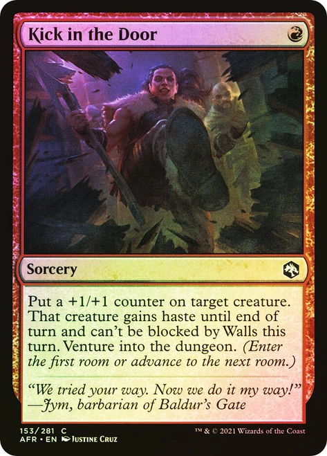 Kick in the Door\nAdventures in the Forgotten Realms\nSingle\nMagic The Gathering