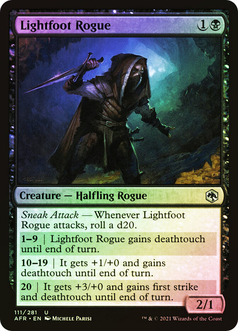 Lightfoot Rogue\nAdventures in the Forgotten Realms\nSingle\nMagic The Gathering