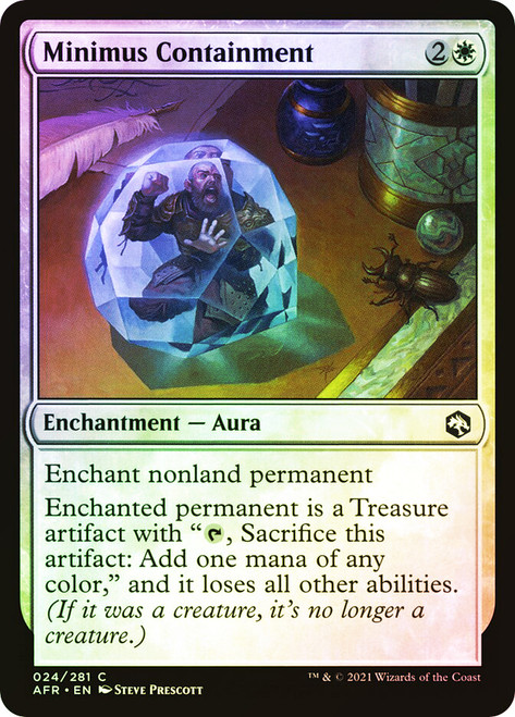 Minimus Containment\nAdventures in the Forgotten Realms\nSingle\nMagic The Gathering